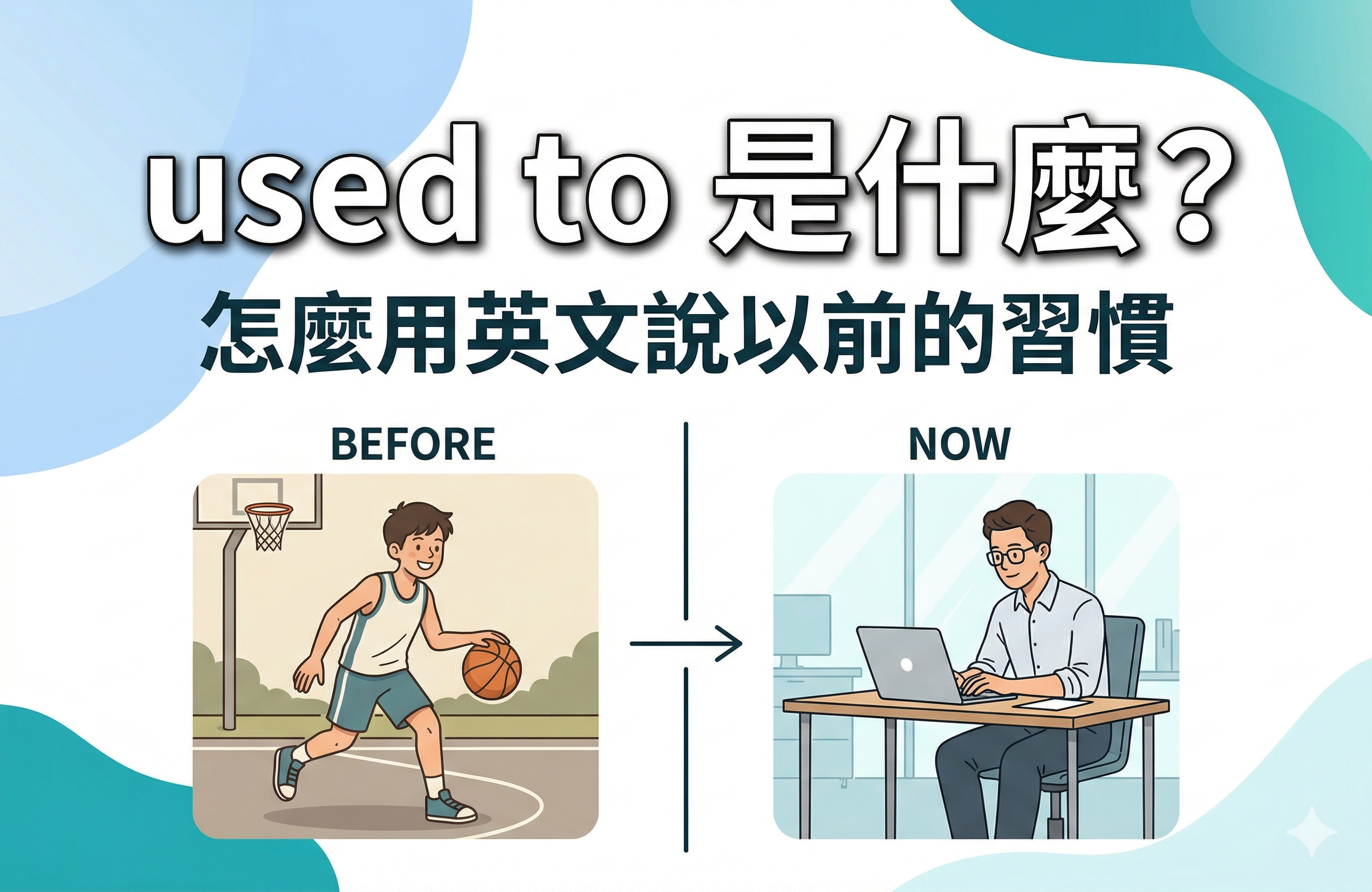 used to 是什麼？怎麼用英文說以前的習慣