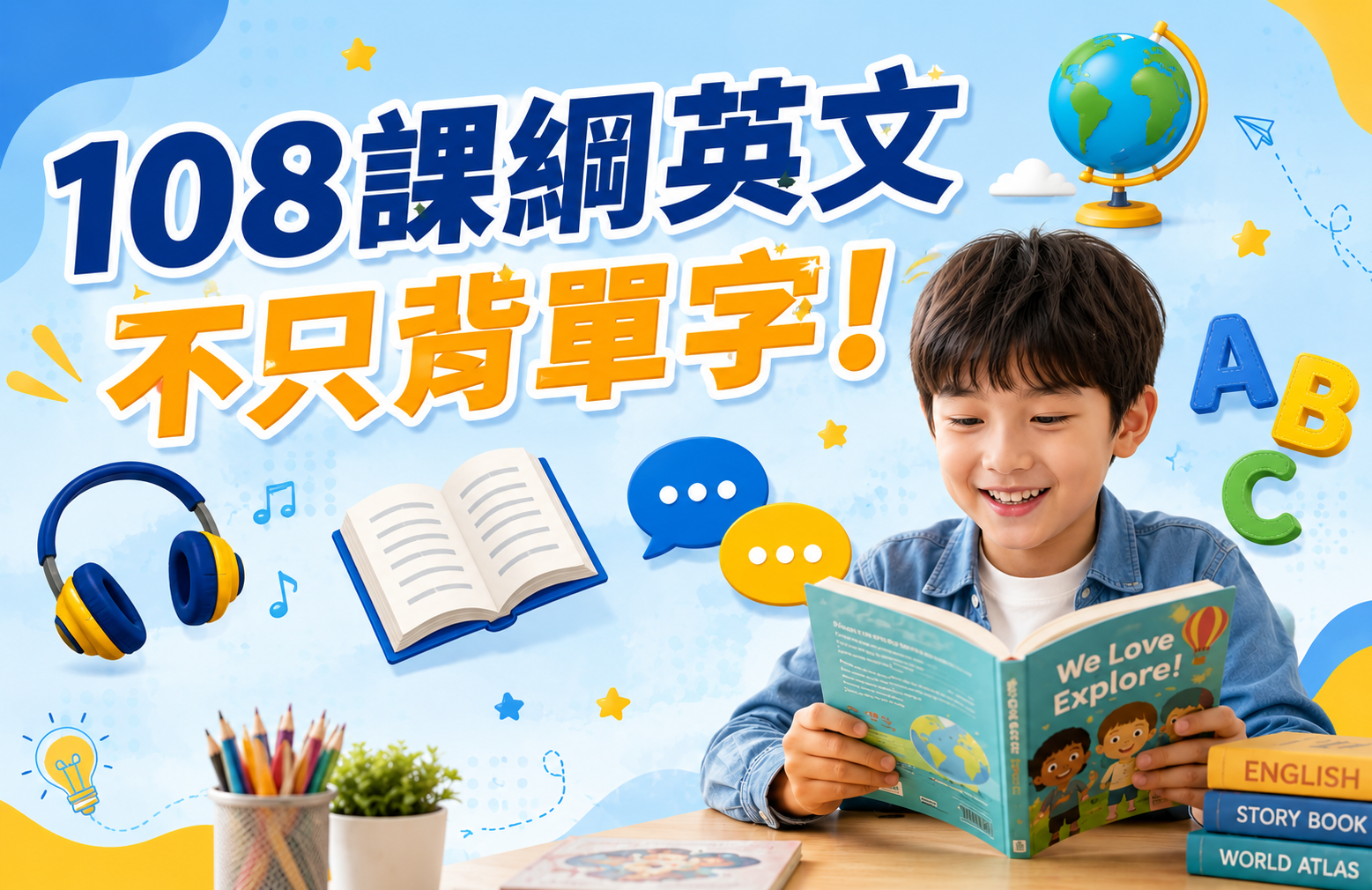 108課綱英文不只背單字！家長一定要知道的學習方向